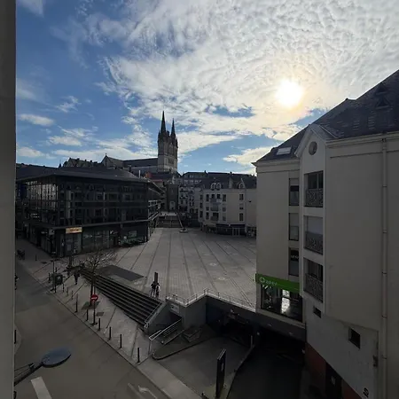 Hyper Centre, Vue Cathedrale, Bike And Car Parking Apartment Angers